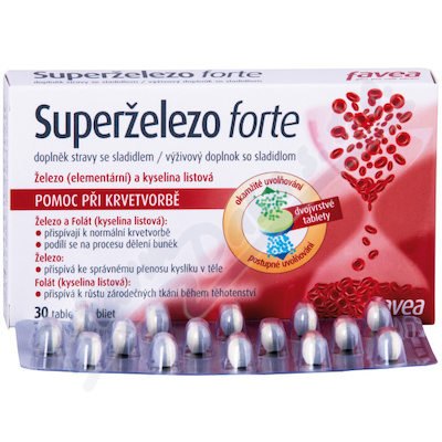 FAVEA Superželezo forte tbl.30