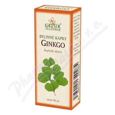 Grešík kapky Ginkgo 50 ml