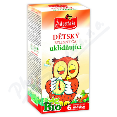 Čaj Bio Dětský uklidň. 20x1,5g APOTHEKE