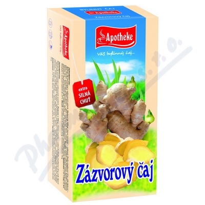 Čaj zázvorový 20x1.5g APOTHEKE