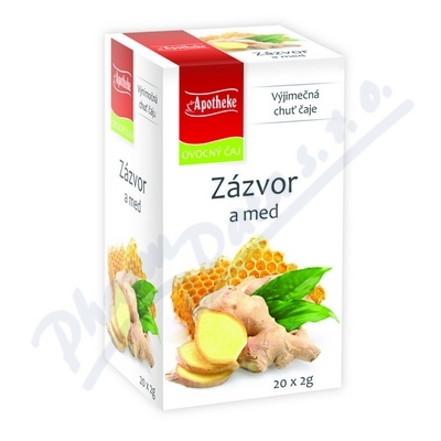 Čaj zázvor a med 20x2g APOTHEKE