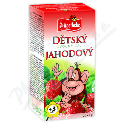 Čaj Dětský ovoc.jahodový 20x2g APOTHEKE