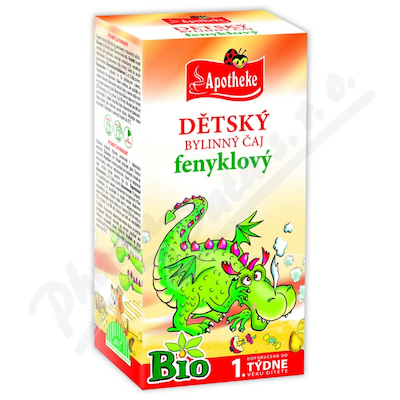 Čaj BIO Dětský fenykl 20x1.5g APOTHEKE