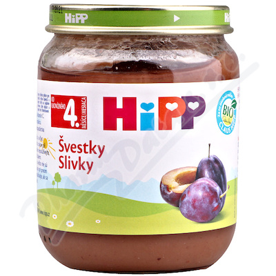 HiPP Ovoce Bio Švestky 125g CZ4253